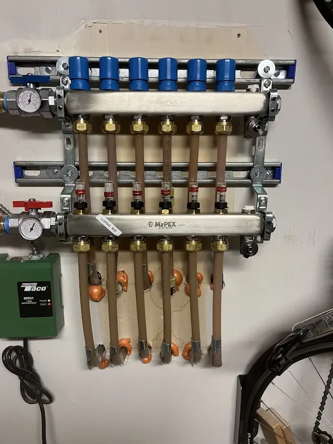 Plumber performing Leak Detection at a residential property in Rocky Hill